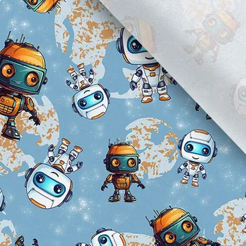 Úplet Takoy robot oranžovo petrolejový