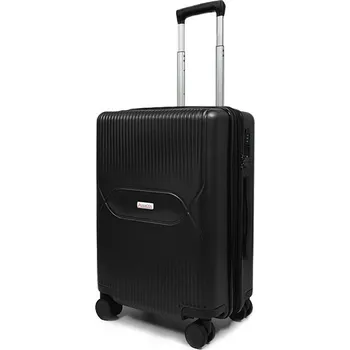 AVANCEA Skořepinový cestovní kufr DE3304 černý S 55x39x25 cm