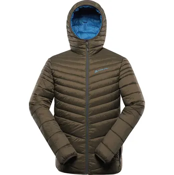 Pánská oboustranná bunda Alpine Pro EROM - tmavě zelená / XXXL