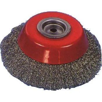 Drátěný kartáč Kartáč hrncový 120/8mm ocel 0,45 vlnitý