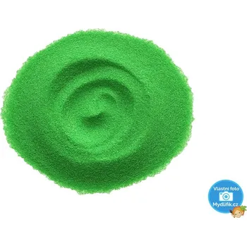 Hračka na písek Iveta Studníková Barevný písek - SVĚTLE ZELENÁ