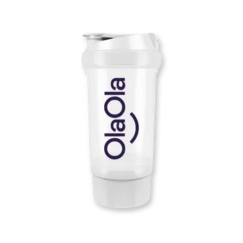 Láhev OlaOla Shaker na protein a zásobník, 500 ml