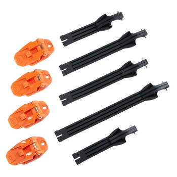 Moto obuv O´Neal Sada přezky a řemínku O'Neal pro boty Rider - Oranžová/černá