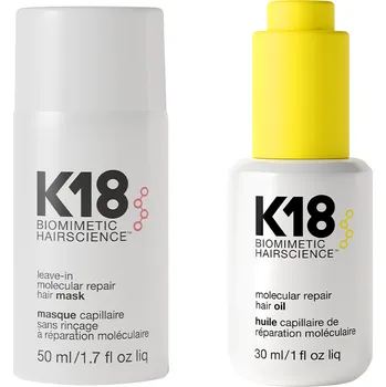 Vlasová regenerace K18 Hair Molecular Repair Duo, výhodný set pro regeneraci vlasů