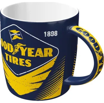 Goodyear kremický hrnek s motivem