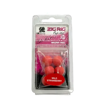 Návnadová surovina LK Baits ZIG RIG Pop–Up 14 mm – Wild Strawberry