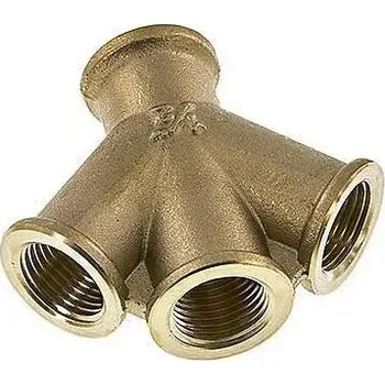 Rozdělovač bez rychlospojky 3 x 1/2" IG 220084 BOW