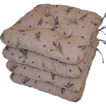 Podsedák Nábytek PEGAS Sedák UNI Maxi levandule - set 4 kusy