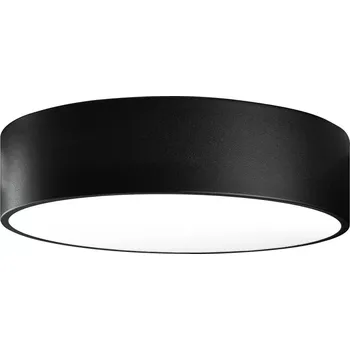 Palnas 61002927 RENY - Moderní stropní kulaté LED svítidlo 30W Ø 40cm, 4000K (Stropní černé úsporné LED svítidlo)