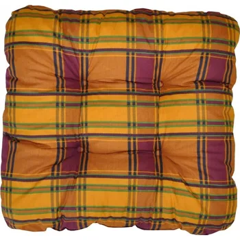 Podsedák Nábytek PEGAS Sedák UNI 40x40 cm okrová kostka