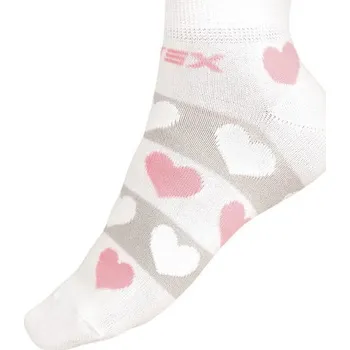 Dámské ponožky Designové ponožky LITEX nízké Barva: Bílá, Velikost: 24-25