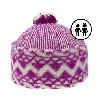 Pokrývka hlavy TONAK Čepice zmijovka dětská, vel. 54, růžová-smetanová