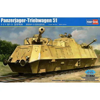 Plastikový model Hobby Boss 82953 Panzerjager-Triebwagen 51 1:72