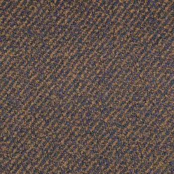 Buklé modro-hnědý diagonál, š.150