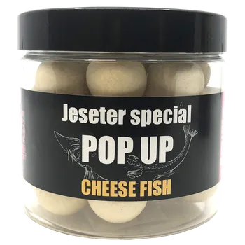 LK Baits Pop Up Boilies Jeseter Special Cheese Fish 18mm 200ml