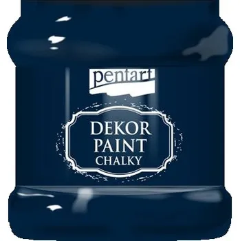 Speciální výtvarná barva Pentart Křídová a dekorační barva PENTART 230 ml NAVY MODRÁ