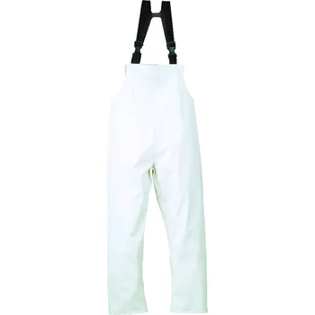 Gastro oděv CG FOOD Voděodolné laclové kalhoty bílé M 8FOOBM