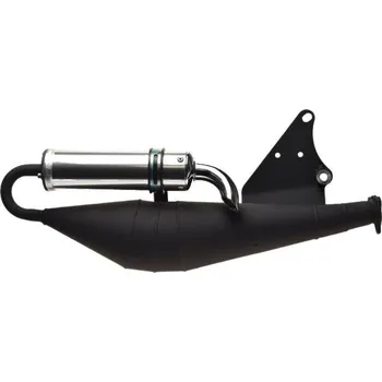 Výfuk pro motocykl Baotian Výfuk 2T standard - chromovaná koncovka ZBF8001CS