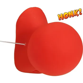 Karnevalový doplněk Klaunský nos se zvukem