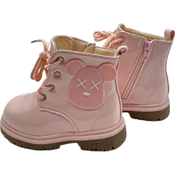 Dívčí zimní obuv Dětské zimní kotníkové boty růžové C-16 Velikost: 29