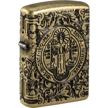 Zippo 29058 St. Benedict Design