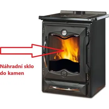 Příslušenství pro sporák La Nordica - náhradní vnitřní sklo do kamen - sporáku CUCINOTTA / AMERICA
