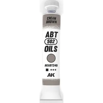 Barva ve spreji AK Interactive: ABT 502 - Cream Brown 20ml