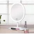 Kosmetické zrcátko Kosmetické make-up nabíjecí zrcátko 30 cm 16 LED bílé