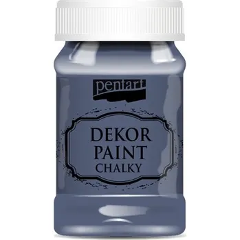 Výtvarná barva Pentart Křídová a dekorační barva PENTART 100 ml INDIGO MODRÁ