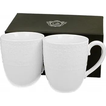 Porcelánový hrnek Alice 370 ml, 2 ks v dárkové krabičce