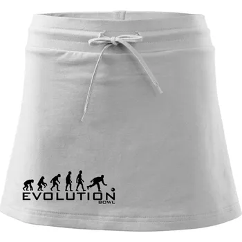 Dámská sukně Evolution Bowl - Sportovní sukně - two in one - XL ( Bílá )