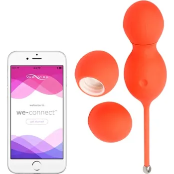 Vaginální činka WE-VIBE BLOOM vibrační oranžová - s kupónem KUP15 cena 2389 Kč + extra diskrétní expedice