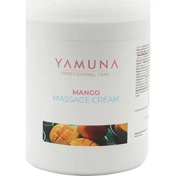 Masážní přípravek Masážní krém Yamuna - Mango 1000 ml