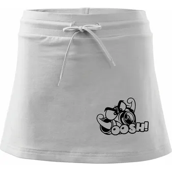 Dámská sukně oosh - Sportovní sukně - two in one - S ( Bílá )