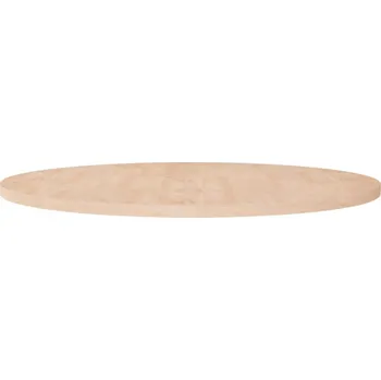 Psací stůl OMAXI Kulatá stolní deska Ø90x2,5 cm masivní dub bez povrchové úpravy 928998