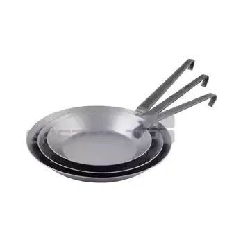 Pánev ocelová lisovaná (Ø200 mm, hmotnost 0,7kg)