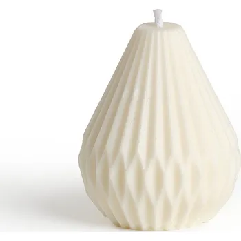 Svíčka Sójová svíčka hruška reliéf