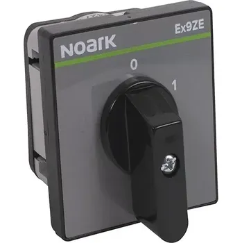 spínač Noark 114271 Ex9ZE2-32/2P SW Otočný vačkový spínač, 2 pozlohy, In=32A, 2 fáze, Zapnutí-Vypnutí 0-1 (Noark 114271)