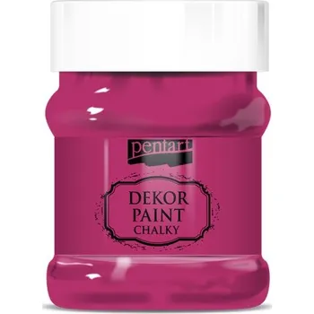 Vodová barva Pentart Křídová a dekorační barva PENTART 230 ml RŮŽOVÁ