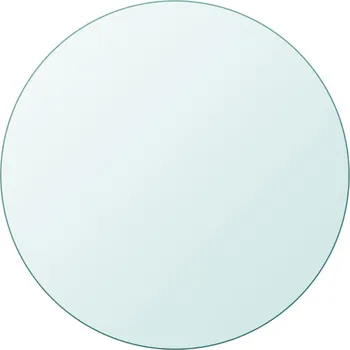 Barový stolek OMAXI Stolní deska z tvrzeného skla kulatá 400 mm 525141