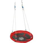 PLAYTIVE Houpačka dětská závěsný houpací kruh 113cm červený v krabici