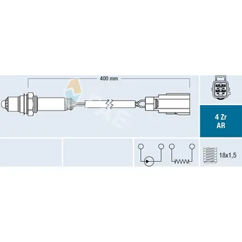 Lambda sonda Lambda sonda FAE 75630