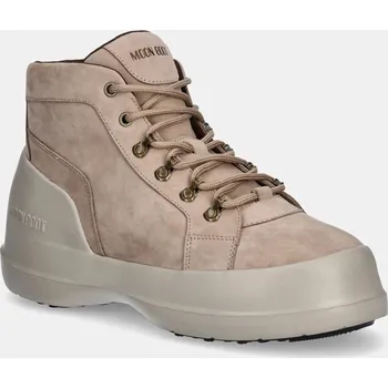 Dámská obuv Nubukové turistické boty Moon Boot MB LUNA TREK MID NUBUCK béžová barva, 80D2480070 L003, 46, 80X