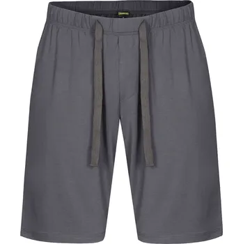 Pánské pyžamo Bambusové Pyžamové Kraťasy Šedé Velikost: L