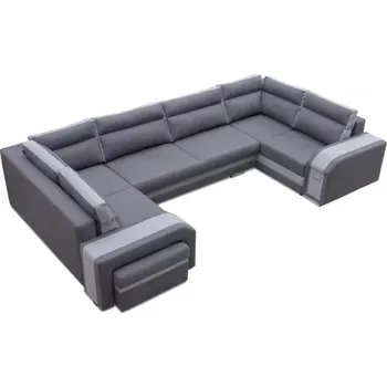 Sedací souprava Sedací souprava ASTON U, levá, šedá (Inari 94/91)