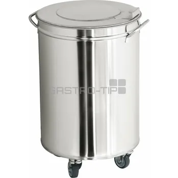 Odpadkový koš Koš s poklopem (75 l, Ø 450mm, v=630 mm)