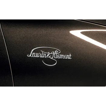 Znak automobilu Boční nápis Laurin&Klement original Evropa