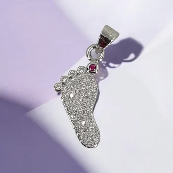 Přívěsek Stříbrný přívěsek Noha 1490