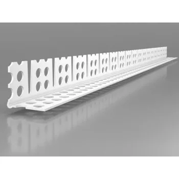 Stavební profil Covernit Klenbový profil PVC bez tkaniny 3 m 3000 mm