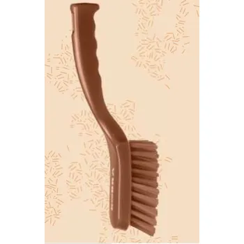 kbelík Kartáč s kratší rukojetí, široký, středně tvrdý, Kobra Barva: Oranžová, Délka, velikost: 27 cm